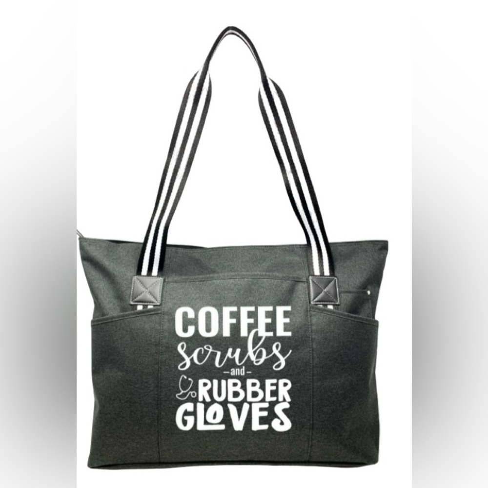 Cute Black Nursing Tote 🎉